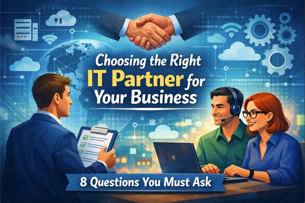 How to Choose the Right IT Partner for Your Business — 8 Questions You Must Ask
